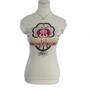 Vintage Apple Bottoms Sexy Core Mcbling Iconic Short Sleeve Cotton Baby Size S